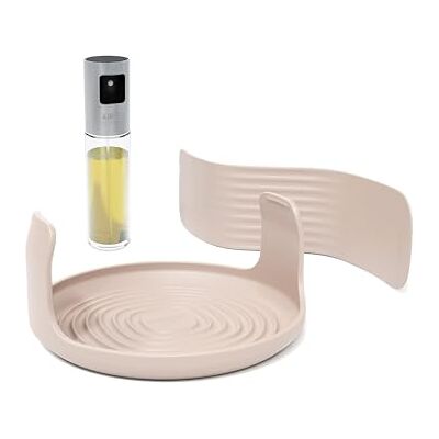 AEG AAFEK2 Airfryer accessoireset voor heteluchtfriteuse / accessoires / bescherming tegen brandplekken / bakvorm / fijne olie mist / inhoud: 1 x siliconen inzetstuk, 1 x dispenser AEG AAFEK2 Airfryer accessoireset voor heteluchtfriteuse / accessoires / bescherming tegen brandplekken / bakvorm / fijne olie mist / inhoud: 1 x siliconen inzetstuk, 1 x dispenser