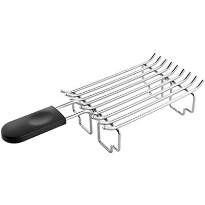 KitchenAid 5KTBW222 broodjesopzetstuk broodjesrooster, roestvrij staal, zilver/zwart KitchenAid 5KTBW222 broodjesopzetstuk broodjesrooster, roestvrij staal, zilver/zwart
