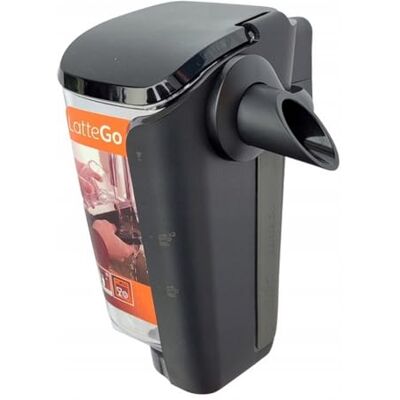 Philips Saeco LatteGo melkbeker voor 5000-serie, zwart transparant Philips Saeco LatteGo melkbeker voor 5000-serie, zwart transparant