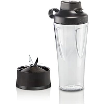 Bosch MMZBTK1B Smoothie-ToGo Set 0,6 liter onbreekbaar mes met deksel, vaatwasmachinebestendig, compatibel met OptiMUM VitaPower serie 4 en VitaPower Serie 2 Bosch MMZBTK1B Smoothie-ToGo Set 0,6 liter onbreekbaar mes met deksel, vaatwasmachinebestendig, compatibel met OptiMUM VitaPower serie 4 en VitaPower Serie 2