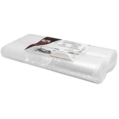 Alfa 0MP2515000 vacuümrollen 28 cm 6 m, kunststof geschikt voor levensmiddelen, niet aanbrengen Alfa 0MP2515000 vacuümrollen 28 cm 6 m, kunststof geschikt voor levensmiddelen, niet aanbrengen