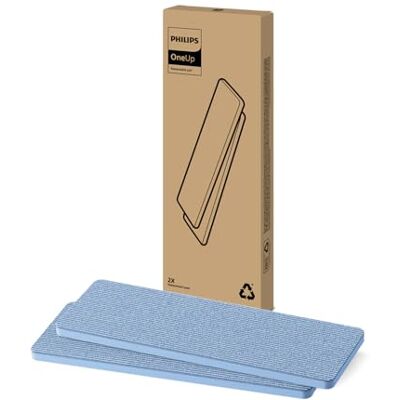 Philips Verwisselbare OneUp Pads: voor gevoelige harde vloeren, zuigt vuil water op en verspreidt schoon water, droogt 50% sneller¹ en herbruikbaar tot 6 maanden, machinewasbaar (XV1882/20) Philips Verwisselbare OneUp Pads: voor gevoelige harde vloeren, zuigt vuil water op en verspreidt schoon water, droogt 50% sneller¹ en herbruikbaar tot 6 maanden, machinewasbaar (XV1882/20)