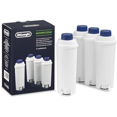 De'Longhi DELONGHI Accessoires voor koffiezetapparaat, 4 filters, waterontharder, DLSC321 De'Longhi DELONGHI Accessoires voor koffiezetapparaat, 4 filters, waterontharder, DLSC321