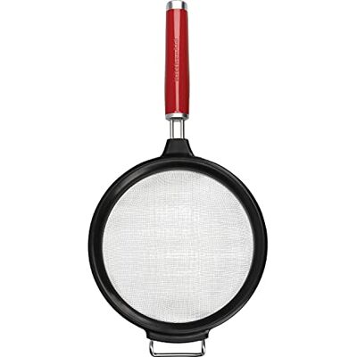 KitchenAid Mesh-zeef, maat M, 17,5 cm, Empire-rood KitchenAid Mesh-zeef, maat M, 17,5 cm, Empire-rood