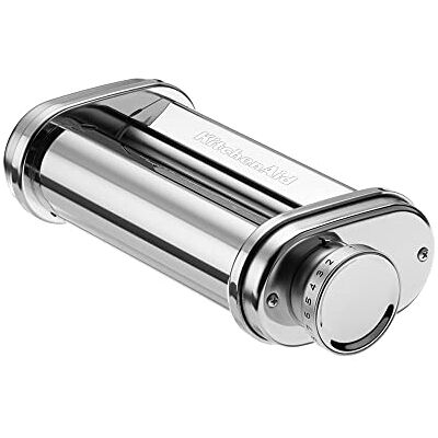 KitchenAid 5KSMPSA Pasta-roller roestvrij staal, alleen voor keukenmachines KitchenAid 5KSMPSA Pasta-roller roestvrij staal, alleen voor keukenmachines