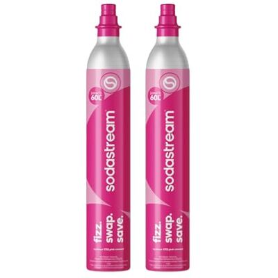 sodastream Quick Connect, 2 x CO₂-cilinder, voor 60 l sodastream Quick Connect, 2 x CO₂-cilinder, voor 60 l