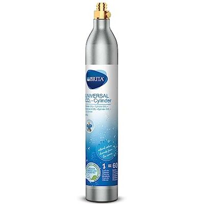 Brita SodaOne Set van 9 CO2 gasfles voor bruiswatertoestellen Universeel Brita SodaOne Set van 9 CO2 gasfles voor bruiswatertoestellen Universeel