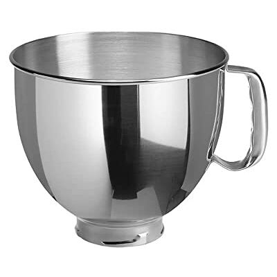 KitchenAid K5Thsbp Roestvrijstaal Mengkom, 4,83 Liter, Zilver KitchenAid K5Thsbp Roestvrijstaal Mengkom, 4,83 Liter, Zilver