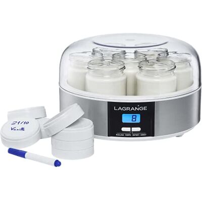 LAGRANGE Yoghurtmaker 439101 Yoghurtmaker 7 potten LAGRANGE Yoghurtmaker 439101 Yoghurtmaker 7 potten