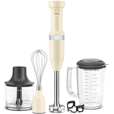 KitchenAid 5KHBV83EAC duikmixer, crèmekleurig KitchenAid 5KHBV83EAC duikmixer, crèmekleurig