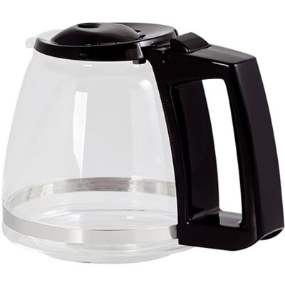 Melitta Koffiekan van glas, inhoud 1,25 l, voor filterkoffiezetapparaat Enjoy, zwart Melitta Koffiekan van glas, inhoud 1,25 l, voor filterkoffiezetapparaat Enjoy, zwart
