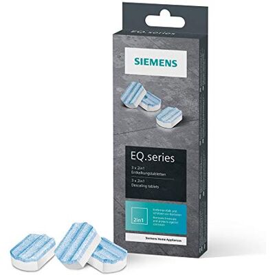 Siemens Huishoudelijke apparaten TZ80002N 2-in-1 ontkalkings- en reinigingstabletten accessoires voor koffiemachines wit Siemens Huishoudelijke apparaten TZ80002N 2-in-1 ontkalkings- en reinigingstabletten accessoires voor koffiemachines wit