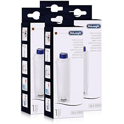 De'Longhi Delonghi Waterfilter DLSC002 (Pack van 4) De'Longhi Delonghi Waterfilter DLSC002 (Pack van 4)
