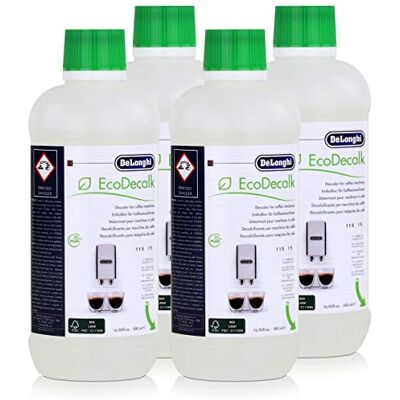 De'Longhi 4 x DeLonghi SER 3018 EcoDecalk ontkalker voor volautomatische koffiemachines De'Longhi 4 x DeLonghi SER 3018 EcoDecalk ontkalker voor volautomatische koffiemachines