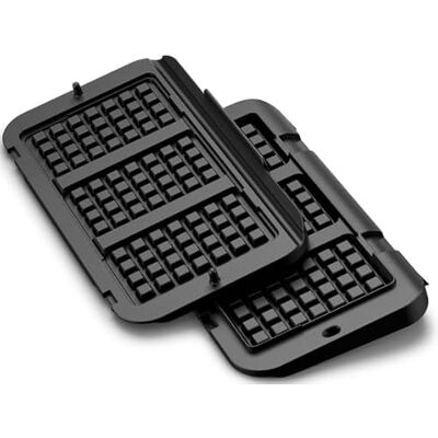 Tefal XA7348 Wafelplaten voor OptiGrill 4-in-1 en 2-in-1 XL, Belgische wafelbereiding, gegoten aluminium, antiaanbaklaag, vaatwasmachinebestendig, zwart Tefal XA7348 Wafelplaten voor OptiGrill 4-in-1 en 2-in-1 XL, Belgische wafelbereiding, gegoten aluminium, antiaanbaklaag, vaatwasmachinebestendig, zwart