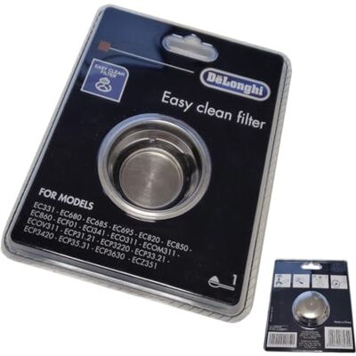 De'Longhi DeLonghi ECO311 ECOV311 Filter 1 kopje serveerpoeder voor koffiezetapparaat De'Longhi DeLonghi ECO311 ECOV311 Filter 1 kopje serveerpoeder voor koffiezetapparaat