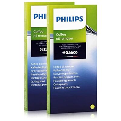 Philips Saeco CA6704/10 Koffieolieverwijderingstabletten, 6 tabletten à 1,6 g (set van 2 verpakkingen) Philips Saeco CA6704/10 Koffieolieverwijderingstabletten, 6 tabletten à 1,6 g (set van 2 verpakkingen)