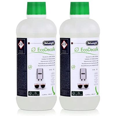De'Longhi 2 DeLonghi SER3018 EcoDecalk antikalkfles voor koffiezetapparaten of koffierobots van alle merken De'Longhi 2 DeLonghi SER3018 EcoDecalk antikalkfles voor koffiezetapparaten of koffierobots van alle merken