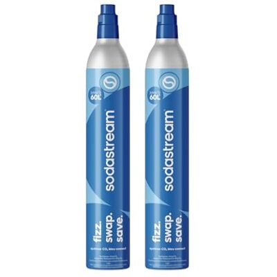 sodastream 2 x CO₂-cilinder, om te schroeven, voor 60 l sodastream 2 x CO₂-cilinder, om te schroeven, voor 60 l