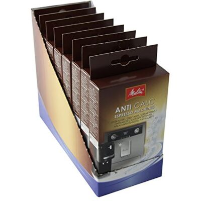 Melitta 947478 Espressomachine, anti-kalk, 16 x 40 g Melitta 947478 Espressomachine, anti-kalk, 16 x 40 g