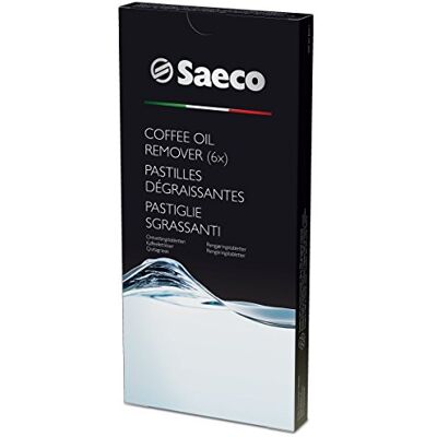 Philips Saeco Set van 6 olieverwijderingstabletten voor koffiemachine Philips Saeco Set van 6 olieverwijderingstabletten voor koffiemachine