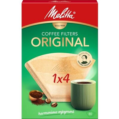 Melitta 80 filters voor koffiezetapparaten, origineel wit Melitta 80 filters voor koffiezetapparaten, origineel wit