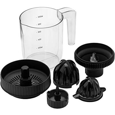 WMF Kult X Spiraalvormige citruspers met 2 perskegels en 1,0 liter kan WMF Kult X Spiraalvormige citruspers met 2 perskegels en 1,0 liter kan