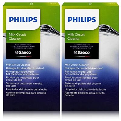 Philips Saeco CA6705/60 Reinigingsmiddel voor melkcircuit voor koffiemachines, 12 g (2 stuks) Philips Saeco CA6705/60 Reinigingsmiddel voor melkcircuit voor koffiemachines, 12 g (2 stuks)