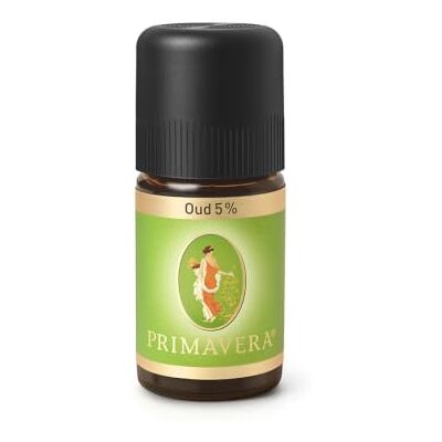 Primavera Oud etherische olie, 5%, 5 ml, aromatische olie, geurolie, aromatherapie, creativiteit, aarde, veganistisch Primavera Oud etherische olie, 5%, 5 ml, aromatische olie, geurolie, aromatherapie, creativiteit, aarde, veganistisch