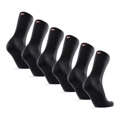 DANISH ENDURANCE Tennissokken, spons, ademend en versterkt, heren en dames, 6 stuks Chaussettes de Tennis en Coton, Rembourrées et Respirantes, pour le Sport et le Quotidien, Unisexe 39-42 EU DANISH ENDURANCE Tennissokken, spons, ademend en versterkt, heren en dames, 6 stuks Chaussettes de Tennis en Coton, Rembourrées et Respirantes, pour le Sport et le Quotidien, Unisexe 39-42 EU