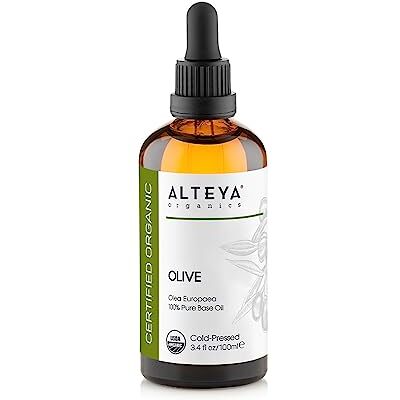 Alteya Organics Alteya Biologische olijfolie, 100 ml, 100% USDA-gecertificeerd, zuivere natuurlijke olijfolie, hydraterend, voedend, huidbehandeling in therapeutische kwaliteit Alteya Organics Alteya Biologische olijfolie, 100 ml, 100% USDA-gecertificeerd, zuivere natuurlijke olijfolie, hydraterend, voedend, huidbehandeling in therapeutische kwaliteit