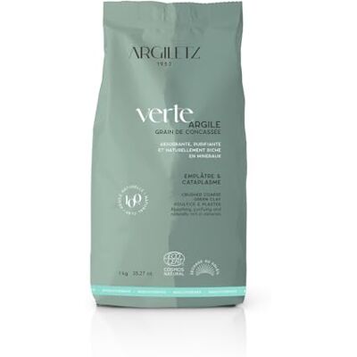 Argiletz Klei Fijn Gebroken Groen, 1000 g Argiletz Klei Fijn Gebroken Groen, 1000 g