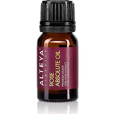Alteya Organics Absolu de Bulgaarse roos, Rozenolie Damascena Bulgarije, authentiek, 10 ml Alteya Organics Absolu de Bulgaarse roos, Rozenolie Damascena Bulgarije, authentiek, 10 ml