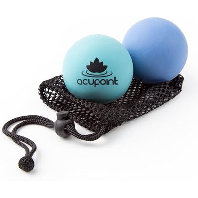 Acupoint Set fysiomassageballen, ideaal voor yoga, diepe weefselmassage, triggerpoint-therapie en fysiotherapie-apparatuur met afgifte Acupoint Set fysiomassageballen, ideaal voor yoga, diepe weefselmassage, triggerpoint-therapie en fysiotherapie-apparatuur met afgifte