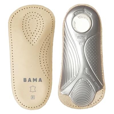 Bama Premium lederen inlegzool, anatomisch gevormde orthopedische inlegzool, echt leer, antislip inlegzolen, uniseks 1 paar 40 EUR 40 Bama Premium lederen inlegzool, anatomisch gevormde orthopedische inlegzool, echt leer, antislip inlegzolen, uniseks 1 paar 40 EUR 40