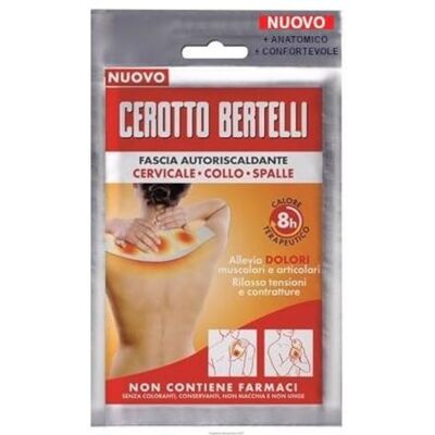 Kel�mata Bertelli Fascia Autoriscaldante Collo Spall, 1 Pezzo Kel�mata Bertelli Fascia Autoriscaldante Collo Spall, 1 Pezzo