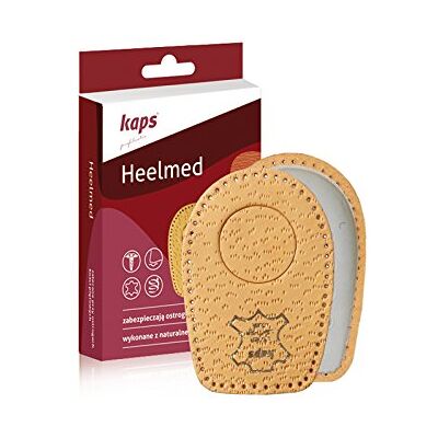 Kaps Heelmed Inlegzolen voor verhoging van de hielspoor, orthopedische ondersteuning van leer voor dames en heren, verlicht hielpijn (38-40 EUR) 38-40 EUR Kaps Heelmed Inlegzolen voor verhoging van de hielspoor, orthopedische ondersteuning van leer voor dames en heren, verlicht hielpijn (38-40 EUR) 38-40 EUR