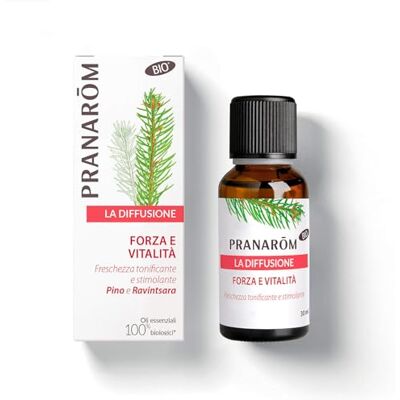 Pranarôm Pranarom Diffusie Kracht en vitaliteit (biologisch), 30 ml Pranarôm Pranarom Diffusie Kracht en vitaliteit (biologisch), 30 ml