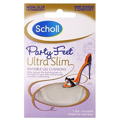 Dr. Scholl's Scholl Party Feet Ultraslim Voorplant met Gel Activ-technologie, 1 paar Dr. Scholl's Scholl Party Feet Ultraslim Voorplant met Gel Activ-technologie, 1 paar