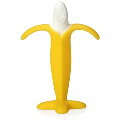 Nuby Bijtspeelgoed in de vorm van een banaan siliconen 3 plus maanden Nuby Bijtspeelgoed in de vorm van een banaan siliconen 3 plus maanden