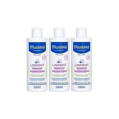 Mustela Liniment 3 x 400 ml (inclusief 1 pompfles) Mustela Liniment 3 x 400 ml (inclusief 1 pompfles)