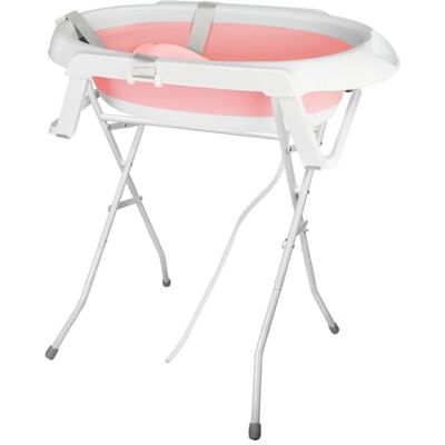 OHMG Babybad van 0 tot 3 maanden, opvouwbaar, met standaard, voor baby's van 0 tot 3 maanden en nieuwe moeder OHMG Babybad van 0 tot 3 maanden, opvouwbaar, met standaard, voor baby's van 0 tot 3 maanden en nieuwe moeder