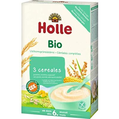 BFYSYO HOLLE Eco-Bio pap van 3 biologische volkoren glutenvrij vanaf de 6e maand, 250 g blik BFYSYO HOLLE Eco-Bio pap van 3 biologische volkoren glutenvrij vanaf de 6e maand, 250 g blik