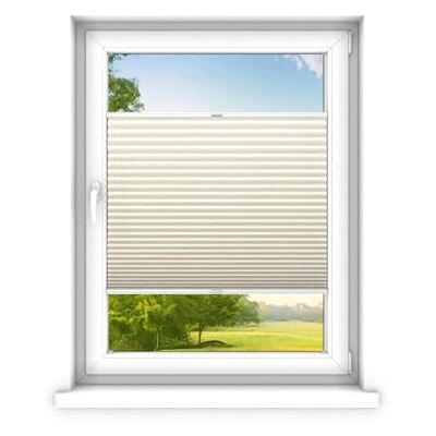 time4blinds Plisségordijn zonder boren op maat Plisségordijn Bescherming tegen inkijk en zon Eenvoudige montage Plisségordijn Geplooid 60x70 cm Vanille time4blinds Plisségordijn zonder boren op maat Plisségordijn Bescherming tegen inkijk en zon Eenvoudige montage Plisségordijn Geplooid 60x70 cm Vanille