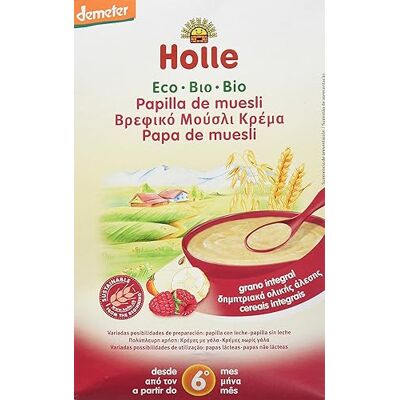 Holle Papilla de Muesli + 6 Meses 250 g Holle Papilla de Muesli + 6 Meses 250 g