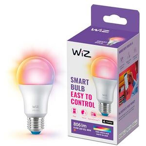 WiZ Lamp – gekleurd en wit licht – Slimme led-verlichting – E27 fitting – 60 W – mat – wifi WiZ Lamp – gekleurd en wit licht – Slimme led-verlichting – E27 fitting – 60 W – mat – wifi