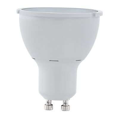 EGLO Dimbare GU10 led-lamp, dimbare reflectorlamp, 4,8 watt spot (komt overeen met 57 watt), 400 lumen, warm wit, 3000 Kelvin, Ø 5 cm EGLO Dimbare GU10 led-lamp, dimbare reflectorlamp, 4,8 watt spot (komt overeen met 57 watt), 400 lumen, warm wit, 3000 Kelvin, Ø 5 cm