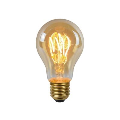 LUCIDE A60 Gloeilamp Ø 6 cm LED Dim E27-1 x 4,9 W 2200 K Amber LUCIDE A60 Gloeilamp Ø 6 cm LED Dim E27-1 x 4,9 W 2200 K Amber