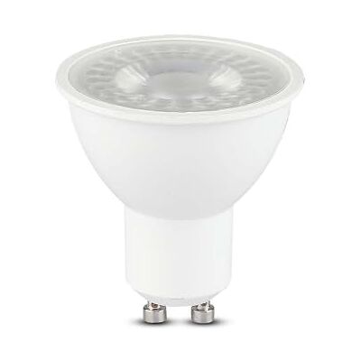 V-TAC GU10 led-lamp met Samsung chip, 7,5 W (komt overeen met 70 W), 610 lumen, GU10 led-spot voor maximale efficiëntie en energiebesparing, 6500 K koudwit licht V-TAC GU10 led-lamp met Samsung chip, 7,5 W (komt overeen met 70 W), 610 lumen, GU10 led-spot voor maximale efficiëntie en energiebesparing, 6500 K koudwit licht