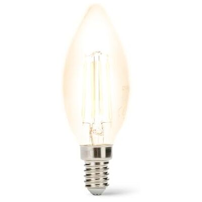 Velamp LED Filament gloeilamp Olive C35 4W / 470lm E14 4000K Velamp LED Filament gloeilamp Olive C35 4W / 470lm E14 4000K